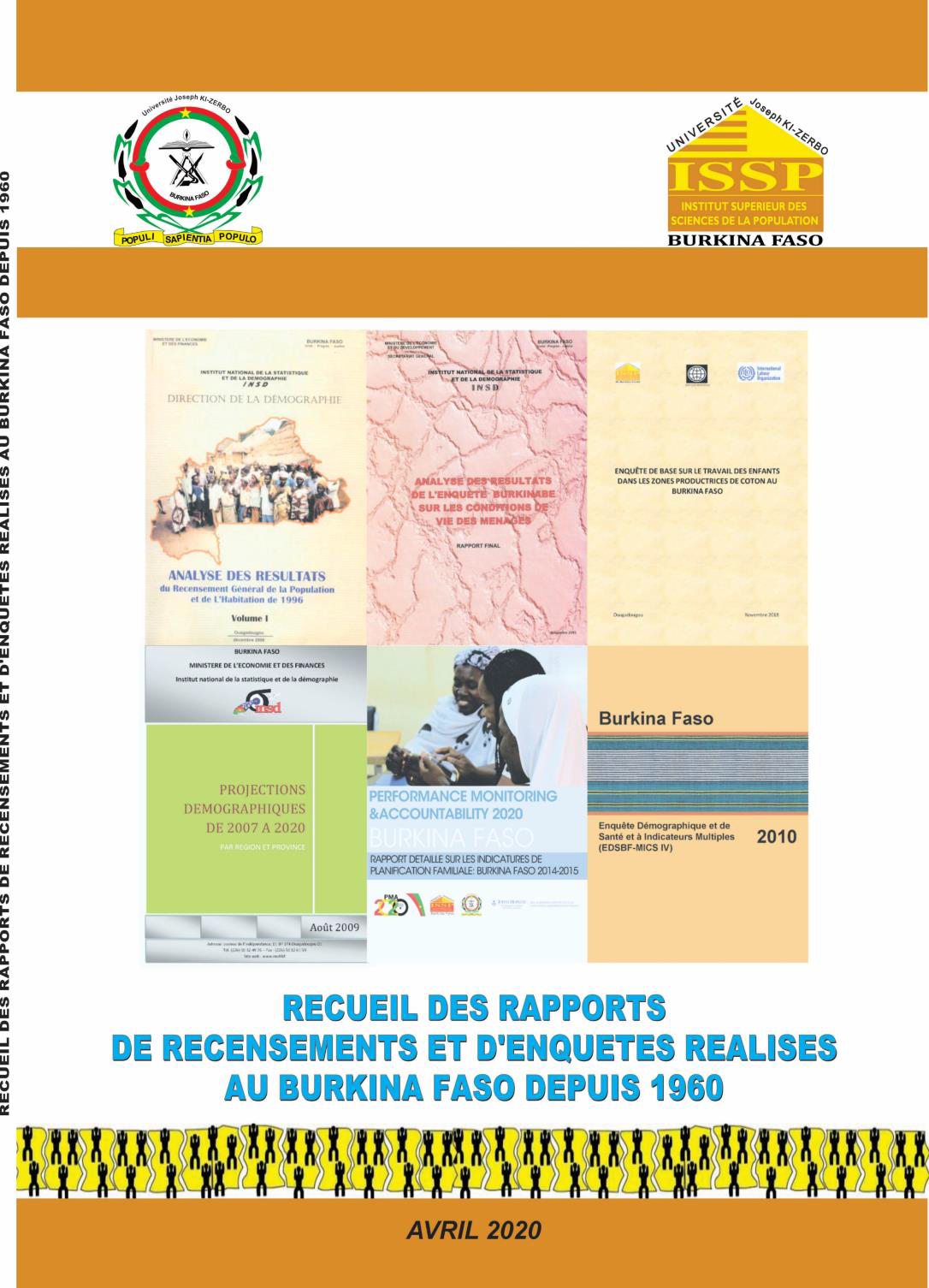 3-Recueil des rapports de recensements et d’enquêtes réalisés au Burkina Faso depuis 1960