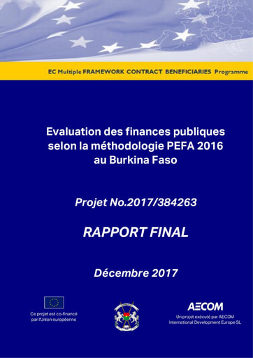 618 AECOM 2017 International Development  Burkina Faso