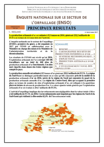 114 INSD 2017 ENSO Principaux résultats BF