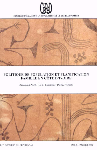 404 Anoh et al 2002 Politiq popula  planification familiale RCI