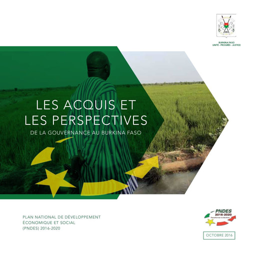 363 Min Economie 2016 acquis  perspectives PNDES 2016 2020