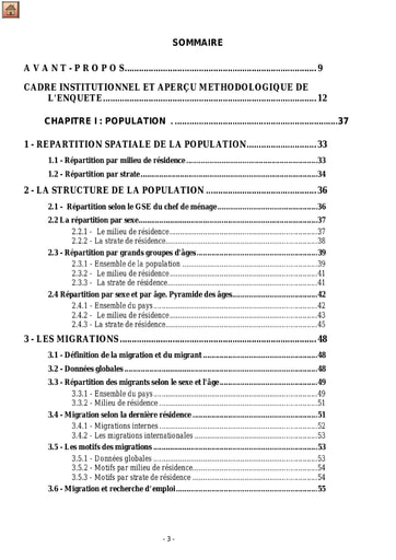 85 INSD Enquête Prioritaire 1994 Premier résultat