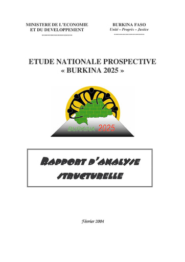 533 Min Econo 2004 ENP Rapport d’analyse structurelle  BF 2025