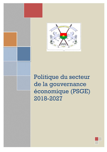 583 Min Econo 2018 politiq secteur PSGE 2018 2027 BF