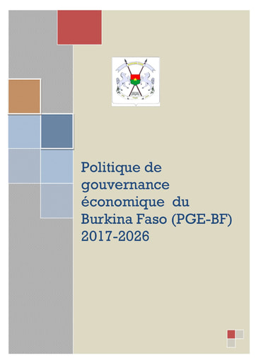 582 Min Econo 2017 Politiq gouvernanc écono PGE BF 2017 2026