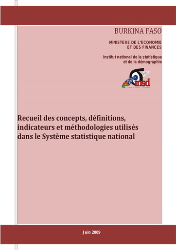 417 INSD 2009 Recueil  concepts définitions méthodologies BF