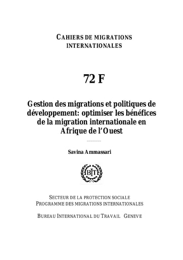 218 Ammassari 2004 Gestion migrat  politiq développ Afrique Ouest