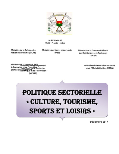 563 Min Culture 2017 Politiq  sectorielle culture  sports et loisirs BF