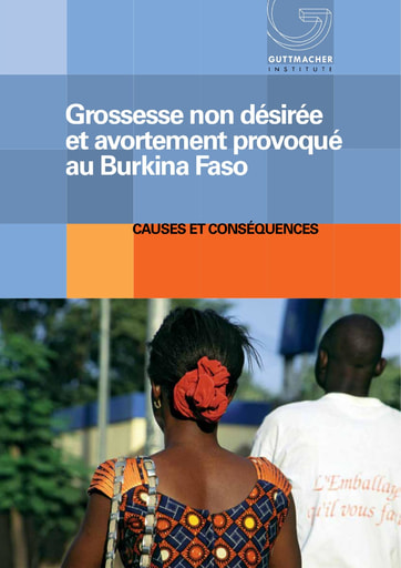 139 Guttmacher Institute ISSP Grossesse non désirée avortement provoqué BF 2009