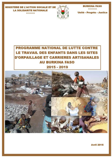 593 Min Action Sociale 2015 Program  national sites d’orpaillages BF