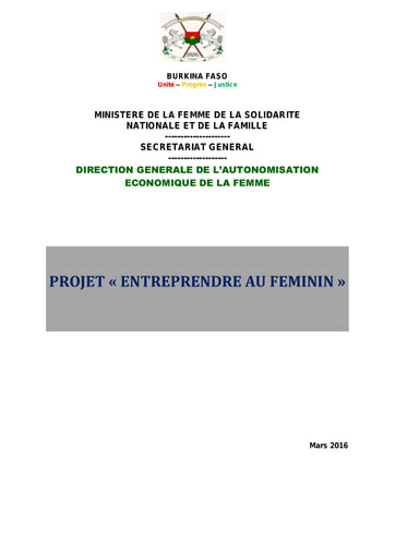 711 Min Femme 2016 Projet entreprendr féminin BF