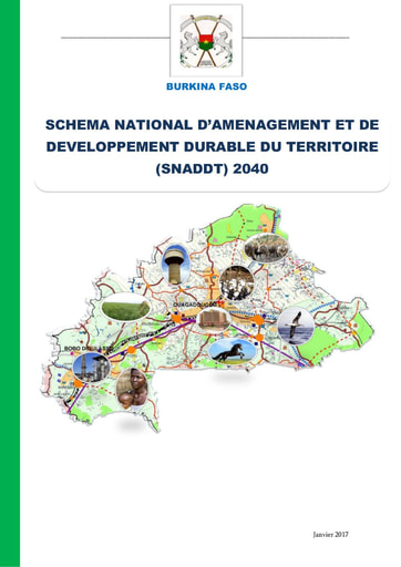 537 Min Econo 2017 Schéma National Aménagement SNADDT BF 2040