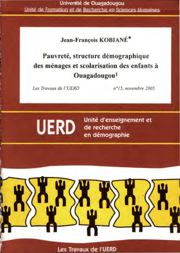 146 UERD  actuel ISSP 2005 Pauvreté structure démographiq